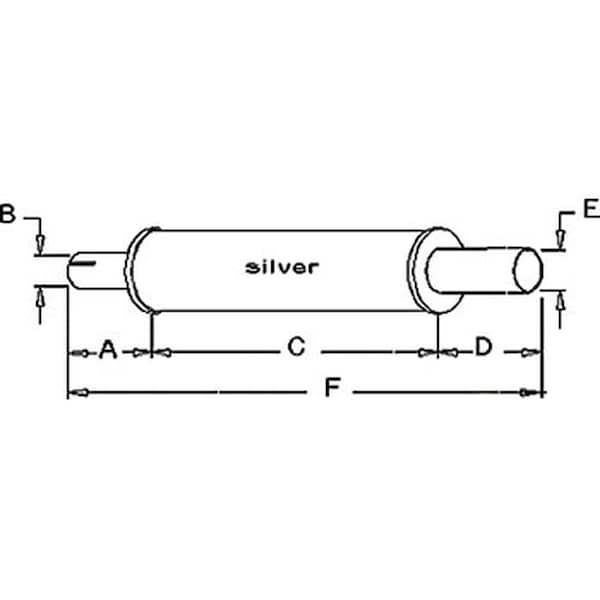 Aftermarket Muffler Fits Massey Harris MH101 JR MH20 MH22 MH22K MH30 MH30K MH33 MH333 MH44-6 767994M91 - main